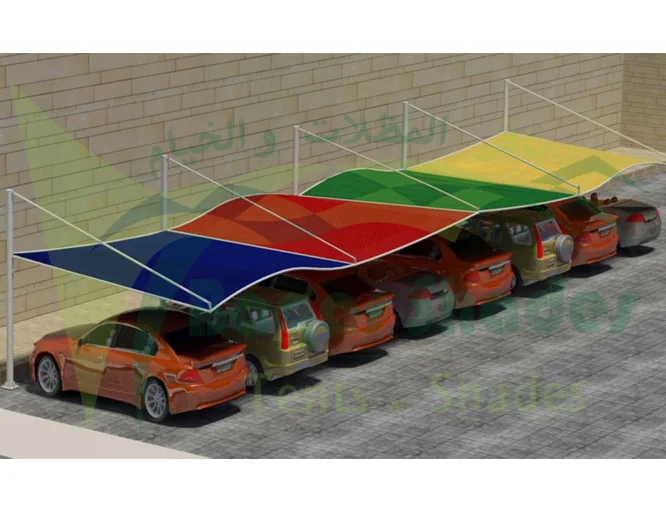 Wave Design Car Parking Shades