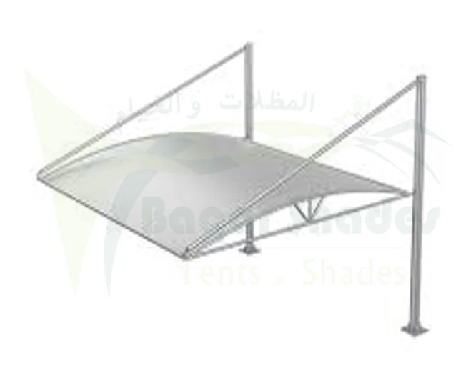 Pyramid Arch Design Parking Shades