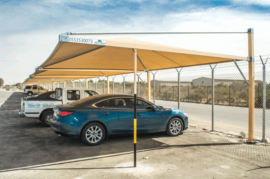 HDPE Car Parking Shades