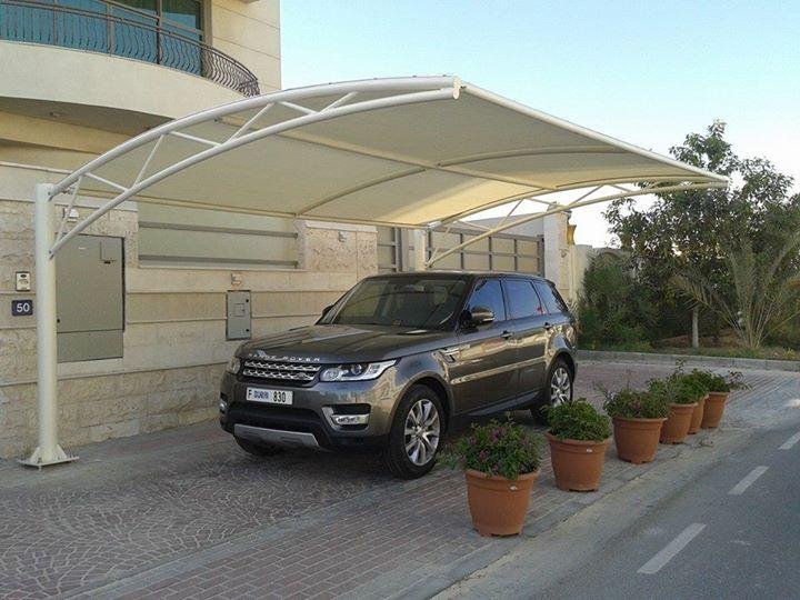 HDPE Car Parking Shades