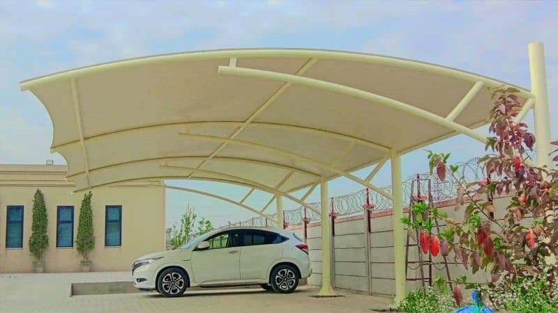 PVC Car Parking Shade 2