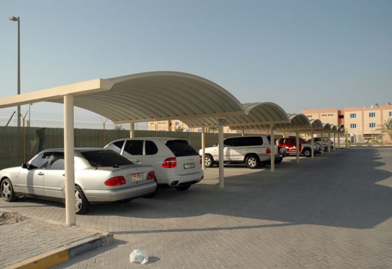 Corrugated Car Parking Shades 4