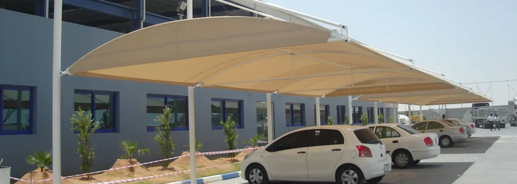 HDPE Car Parking Shades