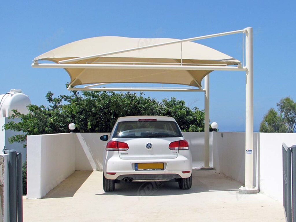 Private car parking shades