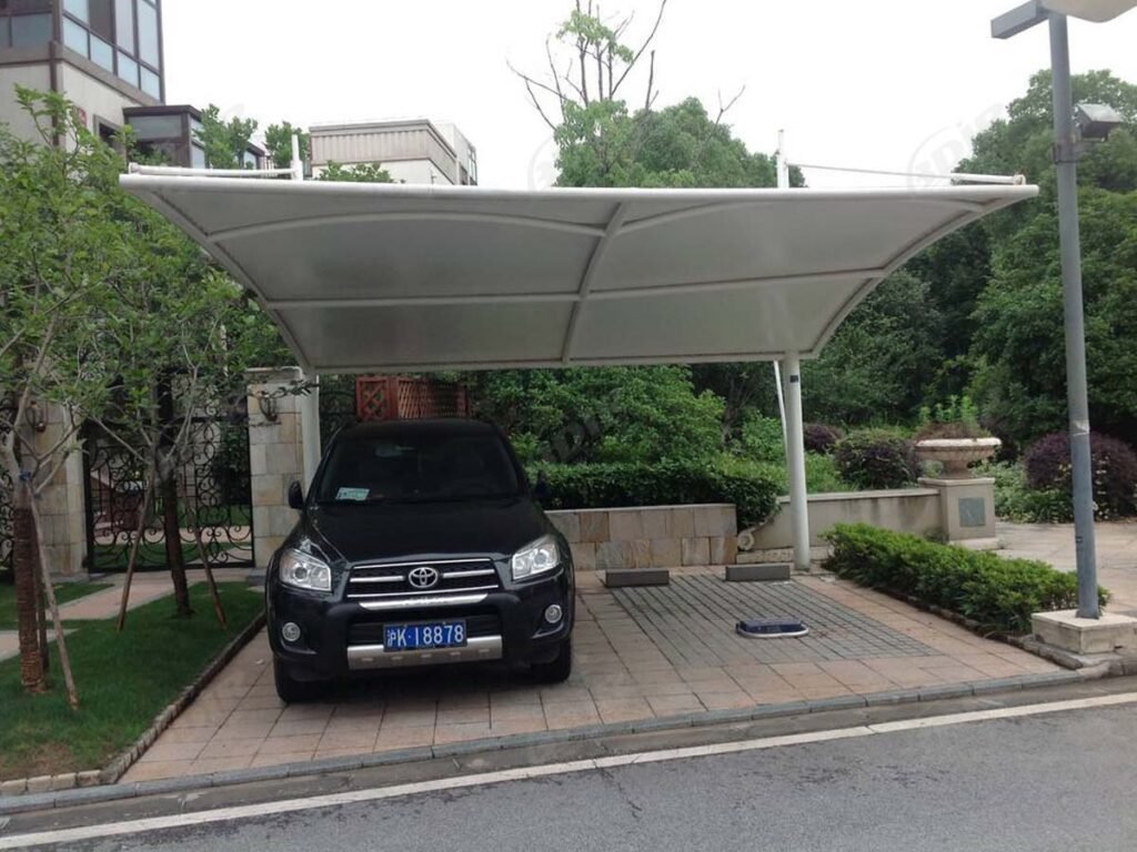 Private car parking shades