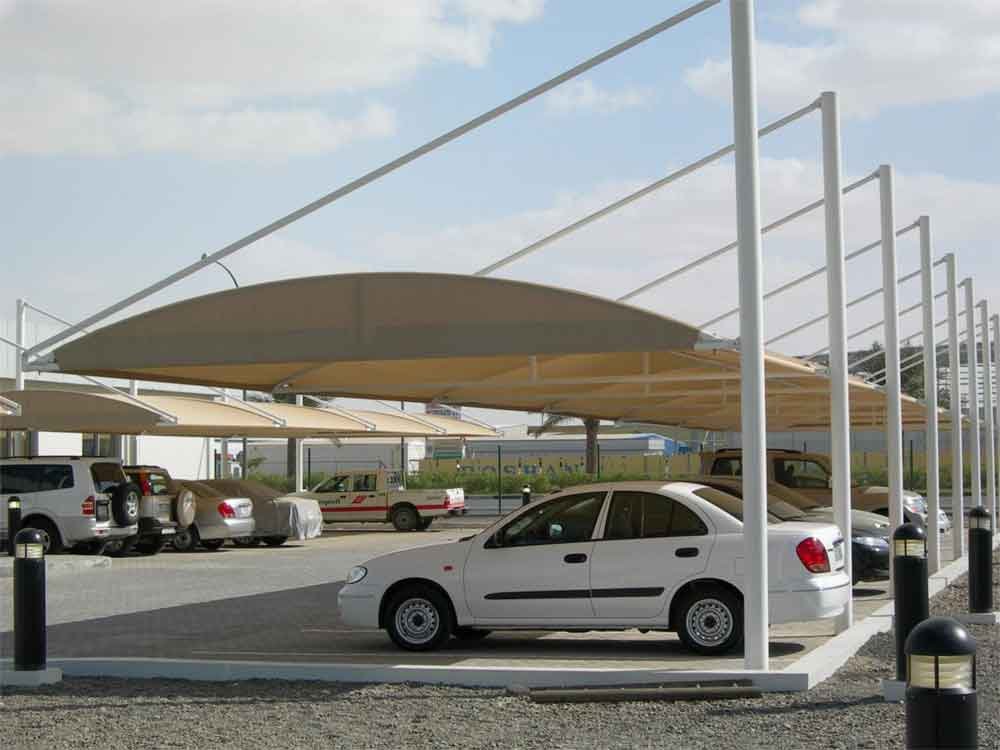 Corrugated Car Parking Shades