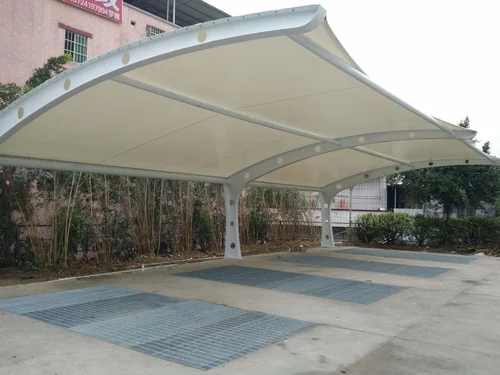 PVC Wall Mount Car Parking Shade 3