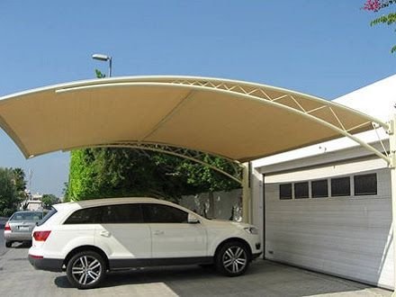 HDPE Car Parking Shades