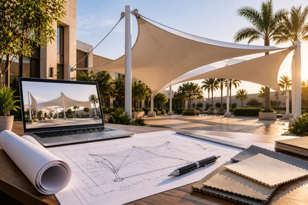 حين يحتاج موقعك إلى تصميم خيمة قماشية مخصصة بالكامل